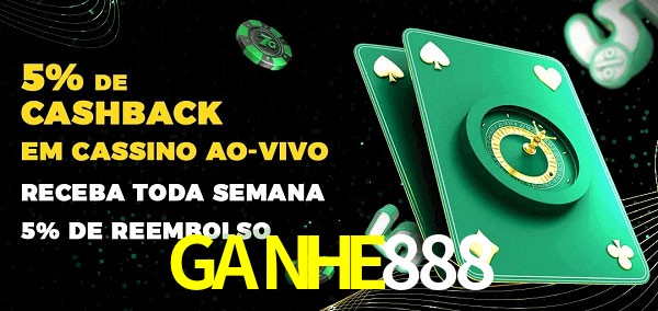 Promoções do cassino ao Vivo GANHE888